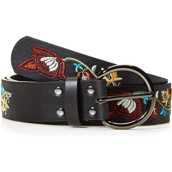 Beautiful Nomad Women\'s Bohemian Embroidery Braided Casual PU Leather Belt main image 4
